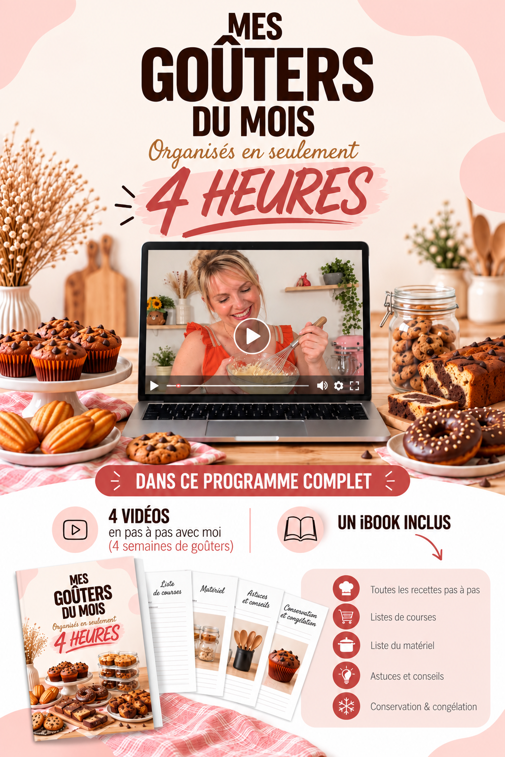 Mes goûters du mois - Programme complet